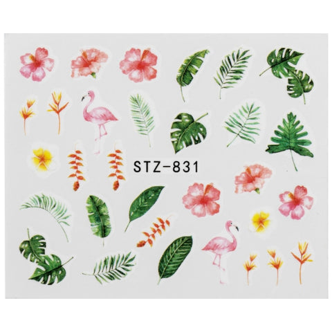 Water Nail Decal Sticker for Manicure Nail Art Decor Inpluser