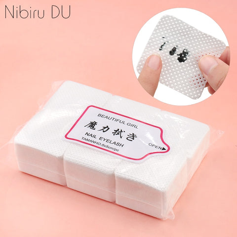 Nail Polish Remover Cotton Wipes Cleaner Manicure Tools Inpluser
