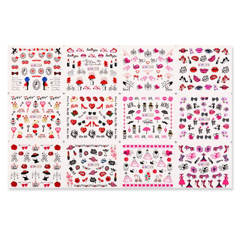 Valentine's Day Nail Stickers decoration Inpluser