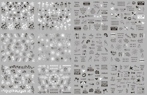 Valentine's Day Nail Stickers decoration Inpluser