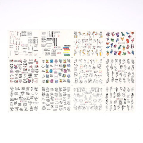 Valentine's Day Nail Stickers decoration Inpluser