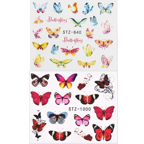 Water Nail Decal Sticker for Manicure Nail Art Decor Inpluser