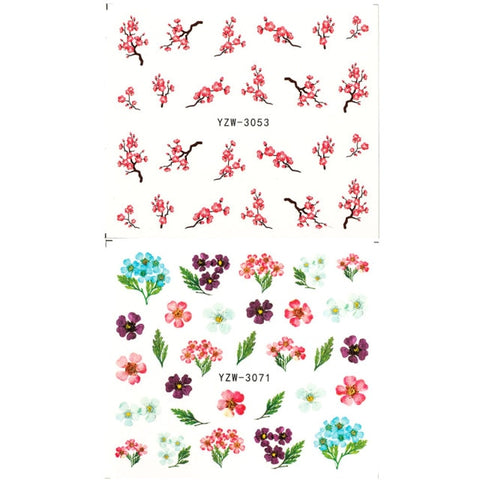 Water Nail Decal Sticker for Manicure Nail Art Decor Inpluser