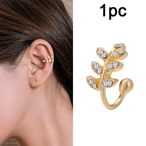 Korean Style Butterfly Ear Clips Without Piercing For Women