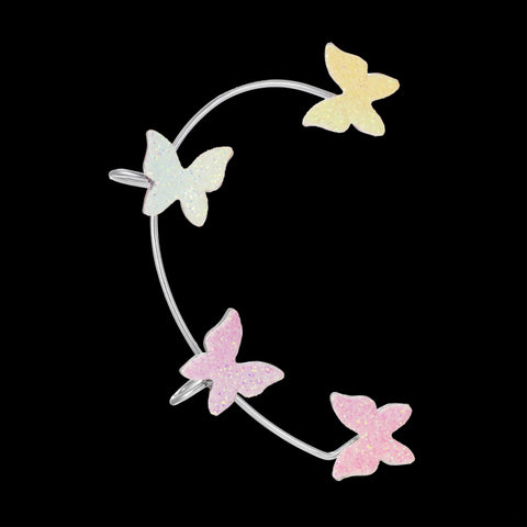 Korean Style Butterfly Ear Clips Without Piercing For Women