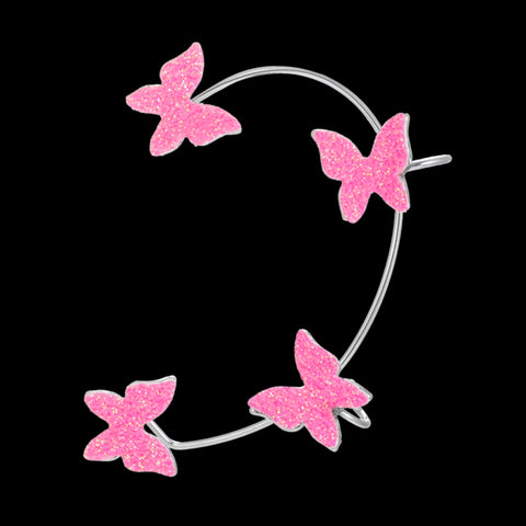 Korean Style Butterfly Ear Clips Without Piercing For Women