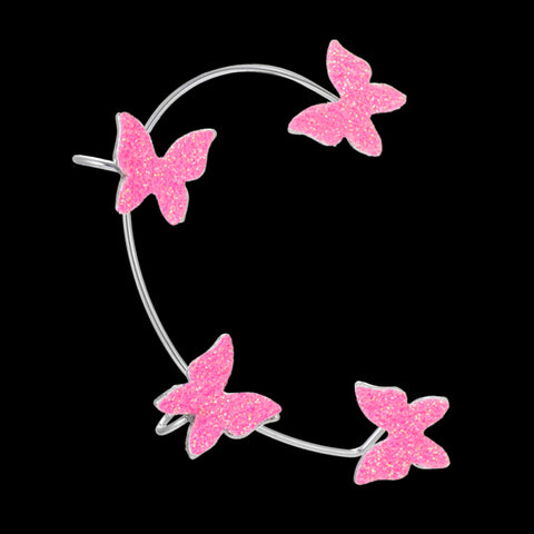 Korean Style Butterfly Ear Clips Without Piercing For Women