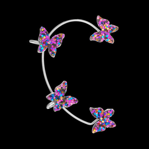 Korean Style Butterfly Ear Clips Without Piercing For Women