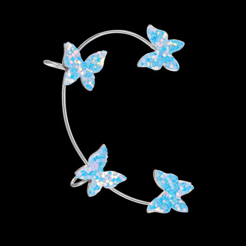 Korean Style Butterfly Ear Clips Without Piercing For Women
