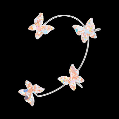 Korean Style Butterfly Ear Clips Without Piercing For Women