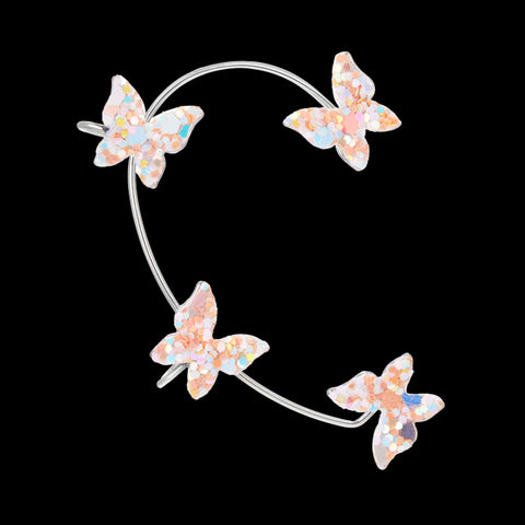Korean Style Butterfly Ear Clips Without Piercing For Women