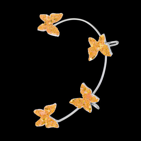 Korean Style Butterfly Ear Clips Without Piercing For Women