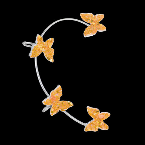 Korean Style Butterfly Ear Clips Without Piercing For Women
