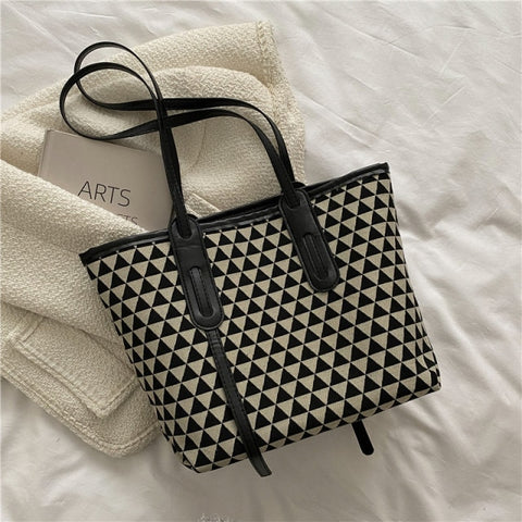 Tote Luxury Designer Handbags For Women Casual Large Capacity