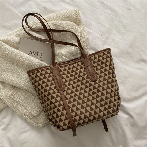 Tote Luxury Designer Handbags For Women Casual Large Capacity