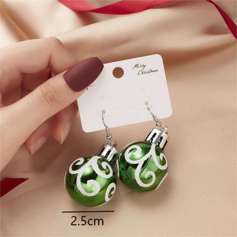 New Trendy Statement Christmas Tree Earrings For Women