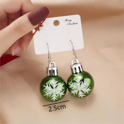 New Trendy Statement Christmas Tree Earrings For Women