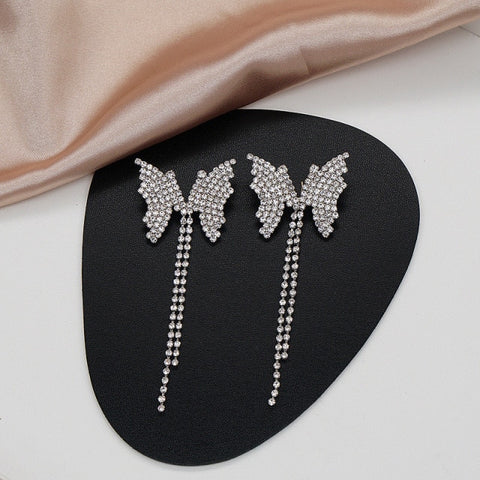New personality fashion design zircon earrings for women