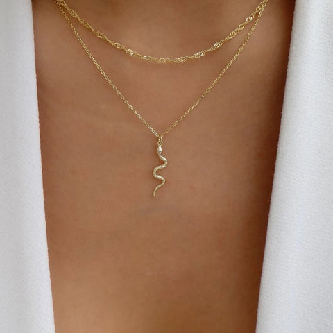 New Design Classic Animal Snake Necklace for Women