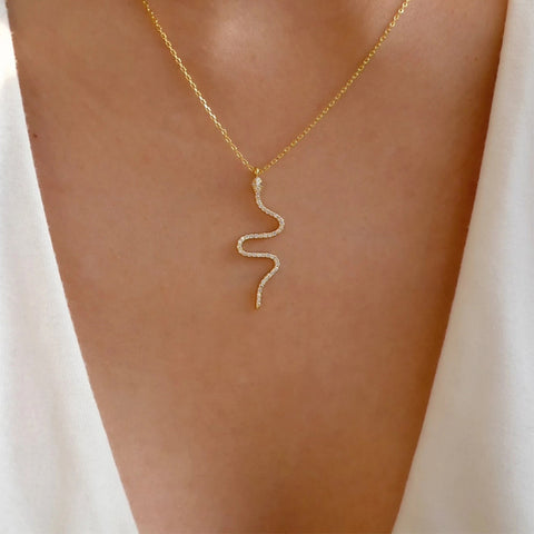 New Design Classic Animal Snake Necklace for Women