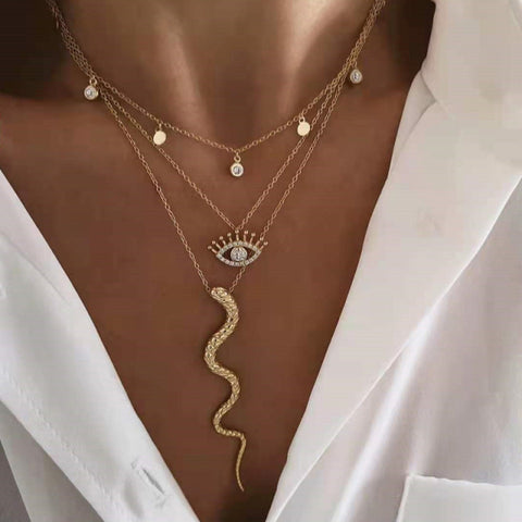 New Design Classic Animal Snake Necklace for Women