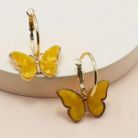 Makersland Unique Earring For Women Cute Mushroom Hoops