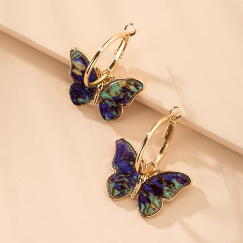 Makersland Unique Earring For Women Cute Mushroom Hoops