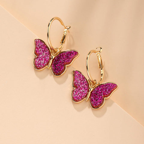 Makersland Unique Earring For Women Cute Mushroom Hoops