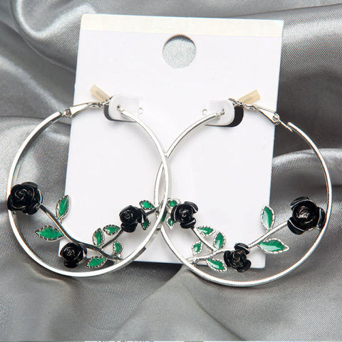 Makersland Unique Earring For Women Cute Mushroom Hoops