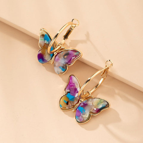 Makersland Unique Earring For Women Cute Mushroom Hoops
