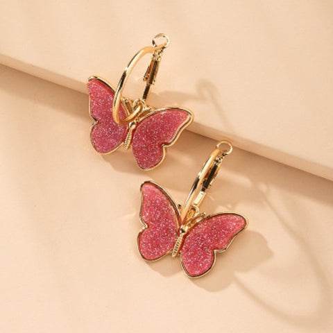 Makersland Unique Earring For Women Cute Mushroom Hoops