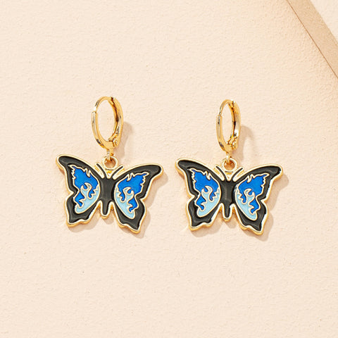 Makersland Unique Earring For Women Cute Mushroom Hoops