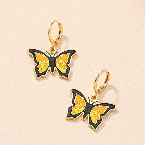 Makersland Unique Earring For Women Cute Mushroom Hoops