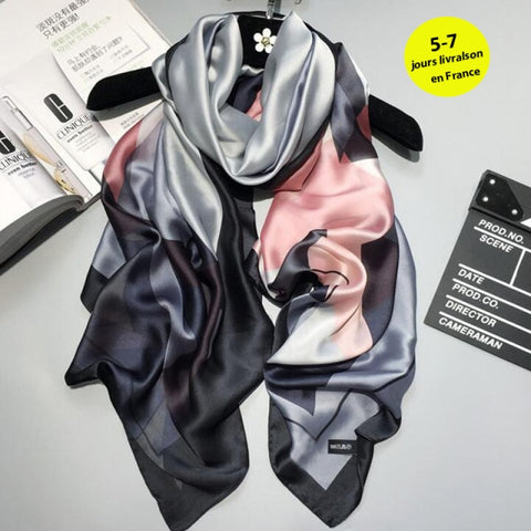 New Summer Women Silk Scarf Beach Hijab Shawls and Wraps Female