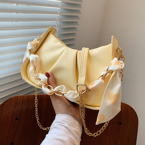 New Shoulder Bolsas Chain Soft Quality Crossbody Bags For Women