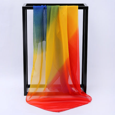 Luxury Brand Square Silk Scarf Women Satin Print Hijab Scarves Muslim