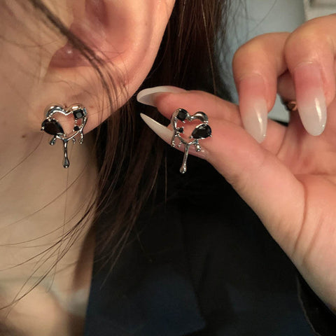 Long Tassel Butterfly Drop Earrings Fashion Hanging Women Earrings